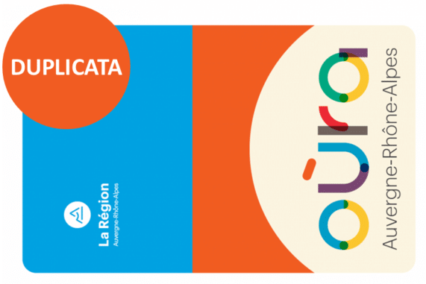 Duplicata de carte OùRA! CCDSV